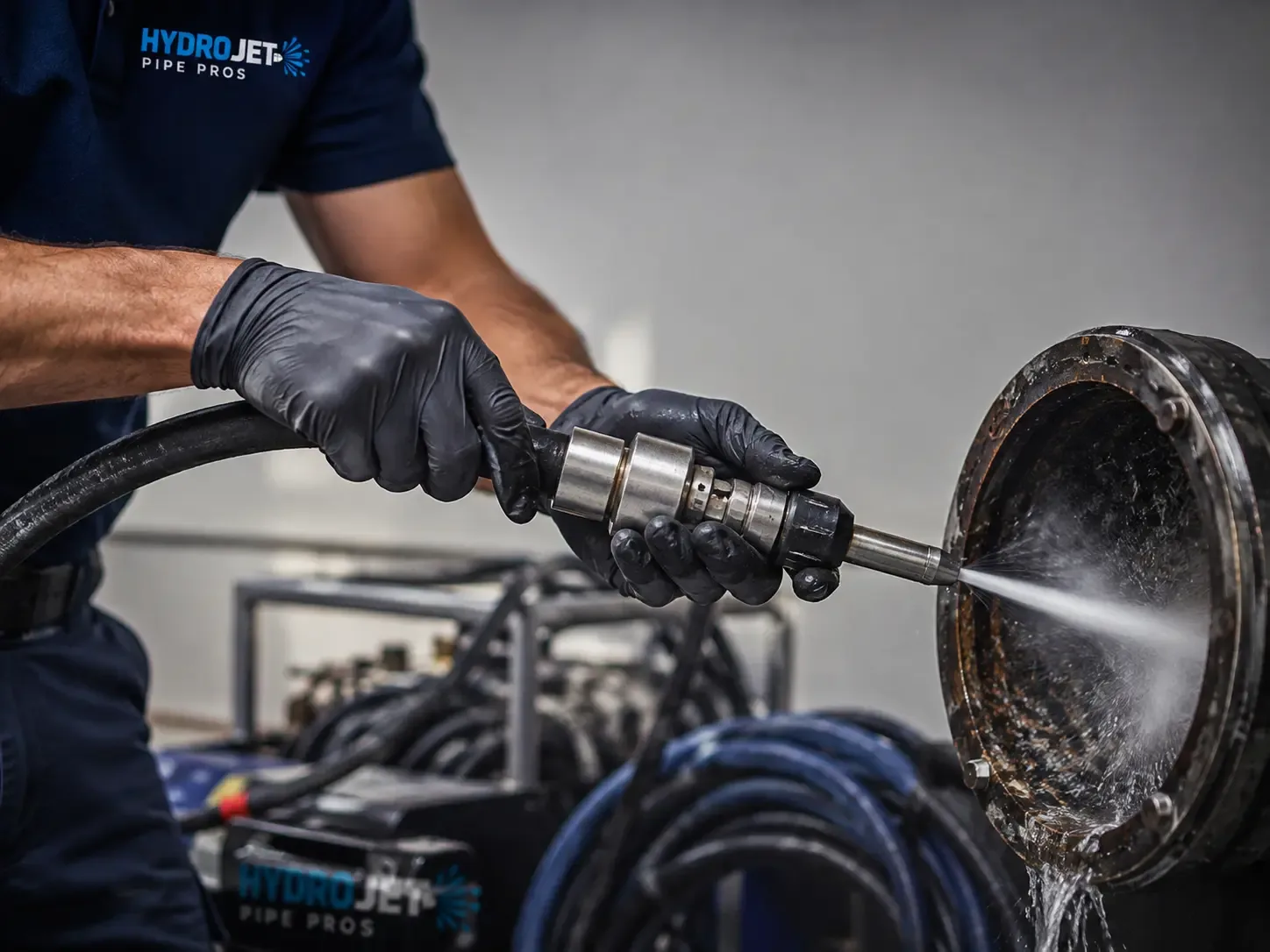 Hydro Jet Pipe Descaling in Denton, TX